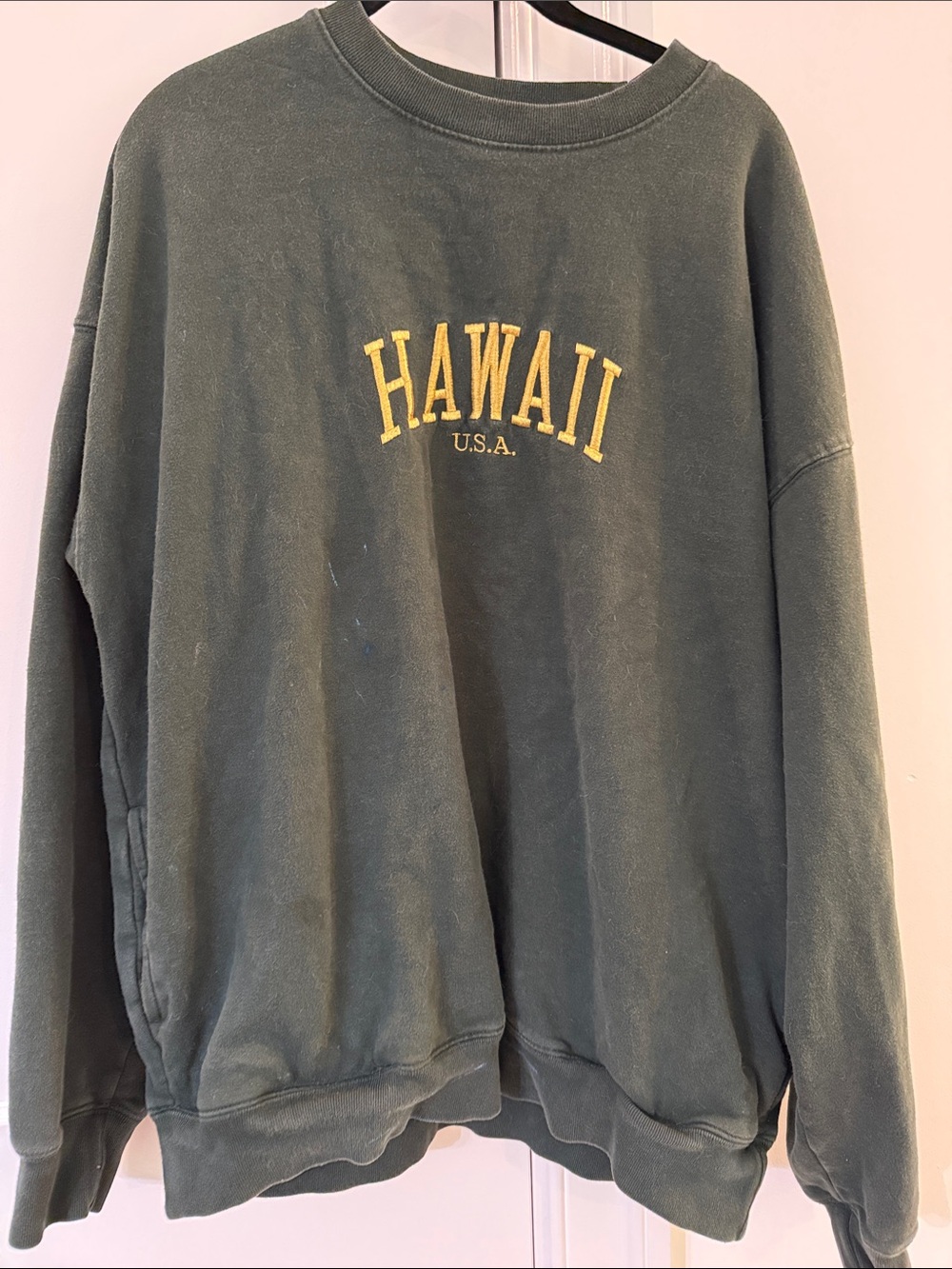 John Galt Green "Hawaii" Crewneck Sweatshirt